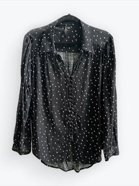 KNOT SISTERS Crescent Moon Blouse | Size Large